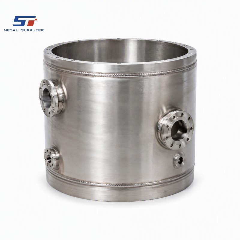 welded stainless reactor shell